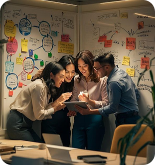 Creative workshop collaboration